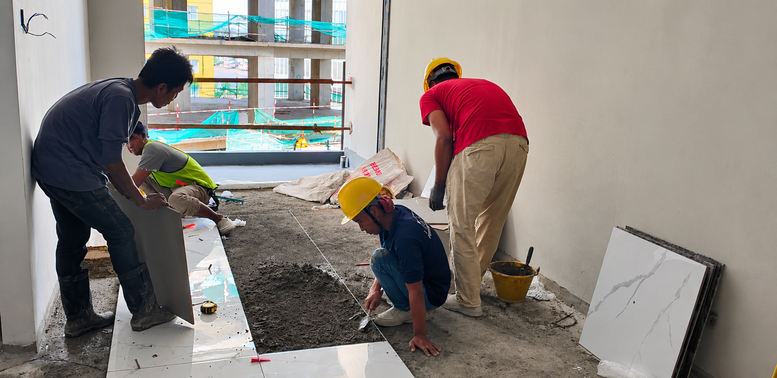 Plafon Drop Carport Mobil Rumah Mewah