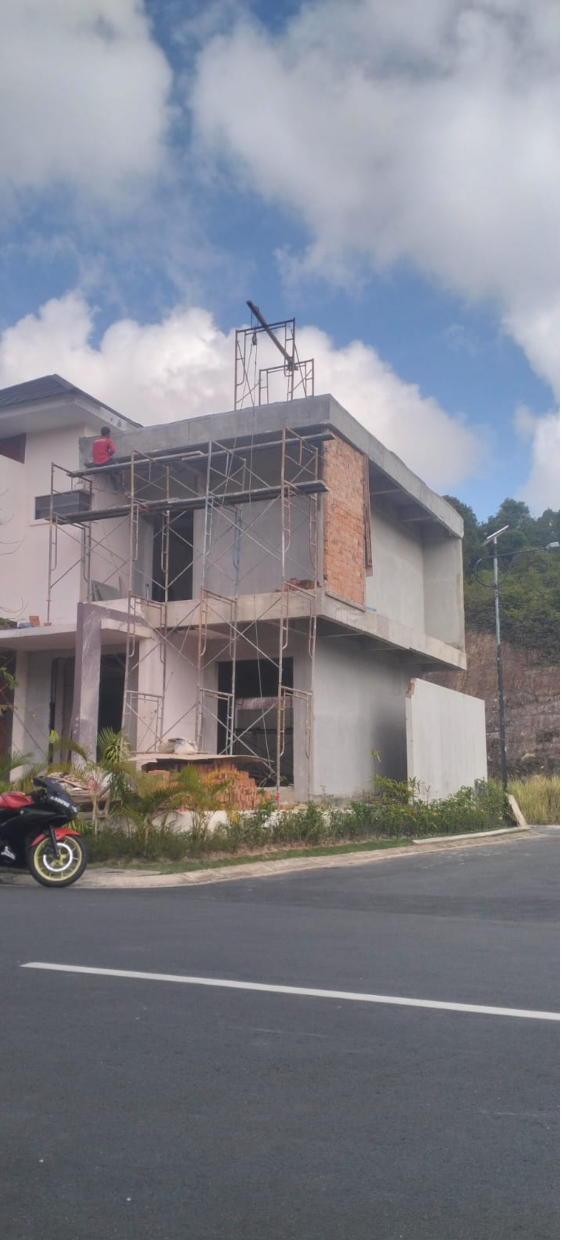 Konstruksi Rumah 2 Lantai Scaffolding Batam